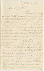 Anna M. Willson letter to Julia R. Willson at Baltimore