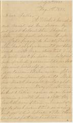 Anna M. Willson letter to Julia R. Willson