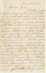 Anna M. Willson letter to Julia R. Willson