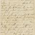 Horace Willson, at Alton, letter to Julia Willson at Baltimore