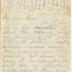 Horace Willson, at Trumpington, letter to Julia Willson