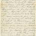 Horace Willson, at Trumpington, letter to Julia Willson