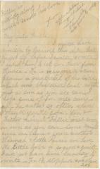 Julia Willson Ringgold letter to Anna M. Willson