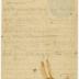 Randolph Peters, Great Northern & South Garden & Nursery, Wilmington, Delaware, letter to R.B. Willson, regarding shipment of asparagus and peach trees
