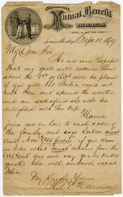 Phil L. Harrison, at Louisville, Ky., letter to Richard B. Willson