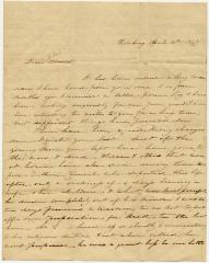 Mary Jane, at Vicksburg, letter to Richard Bennett Willson at Rock Hall, MD