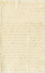 Paul Willson letter to Anna M. Willson