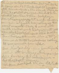 Anna M. Willson diary entry