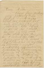 Paul Willson letter to Anna M. Willson