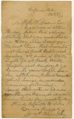 J. A. Murphy, at Galena, M, letter to R.B. Willson, Sr.