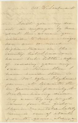 Mary E. Browne letter