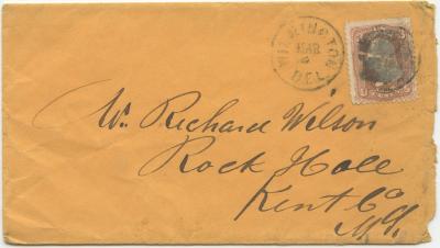 Six envelopes addressed to Richard Bennett Willson