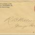Six envelopes addressed to Richard Bennett Willson