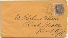Six envelopes addressed to Richard Bennett Willson