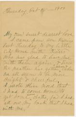 Letter from N.