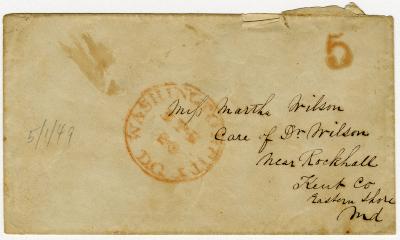 Twenty envelopes addressed to Martha N. Willson