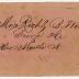 Receipt from John Murphy & Co. for subscription to "The Metropolitan"