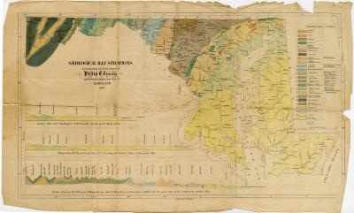 Geological Illustrations Accompanying the first report of Philip T. Tyson Agricultural Chemist of the State of Maryland