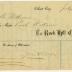 Receipt from Rock Hill College for Paul Willson paid by R. B. Willson