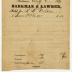 Receipt from R. B. Willson for eight boxes sold to Barkman & Lawder