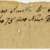 Receipt from John Urie for mending grain cradles