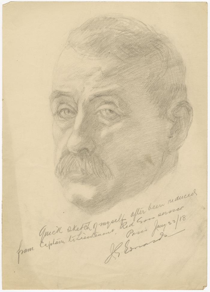 John Griffith Edwards self-portrait